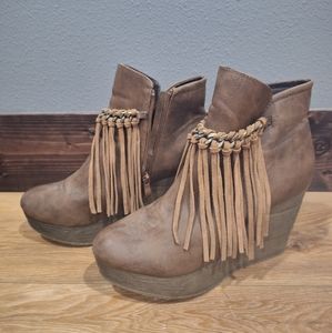Fringe Booties